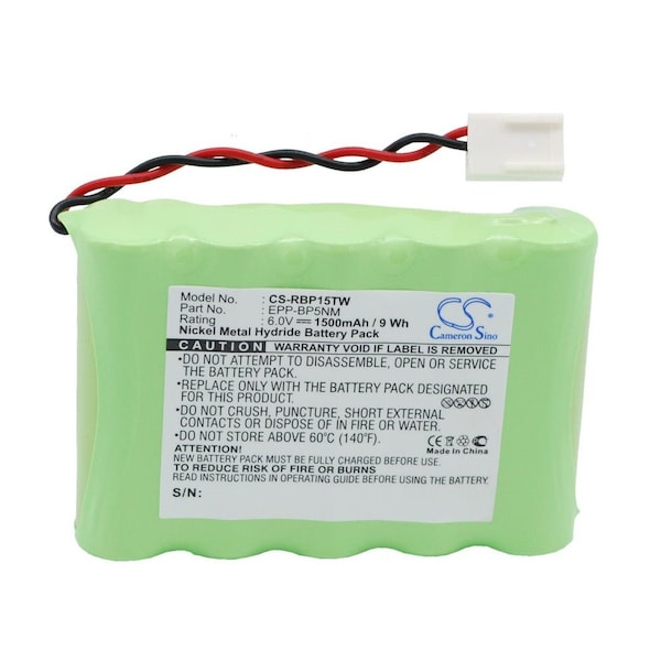 Bsc Preferred Ritron & RT-15H BP5NM JBC100 JBC15H Jobcom RT15 RT-15 RT-15E VOX100 Two Way Radio Repl. Battery CS-RBP15TW - main